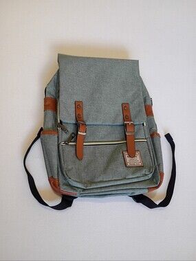 Ugrace Mancio slim vintage laptop backpack Charging Port Holds 15.6 Inch Labtop